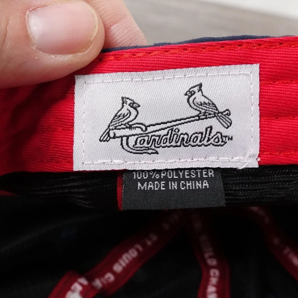 St. Louis Cardinals Hat Cap Strap Back Baseball Busey Bank SGA Stadium Giveaway‎